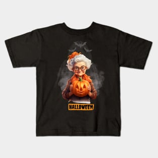 Halloween Grandma Kids T-Shirt